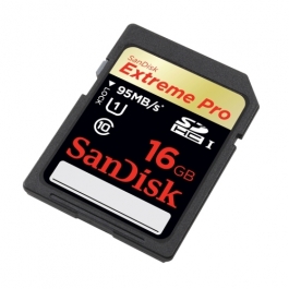 SanDisk eXtremePro SDHC UHS-I 16GB