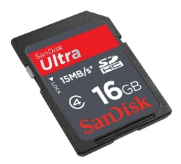 SanDisk Ultra SDHC 16 GB