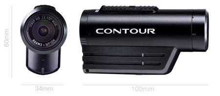 Размеры экшн-камеры Contour ROAM3